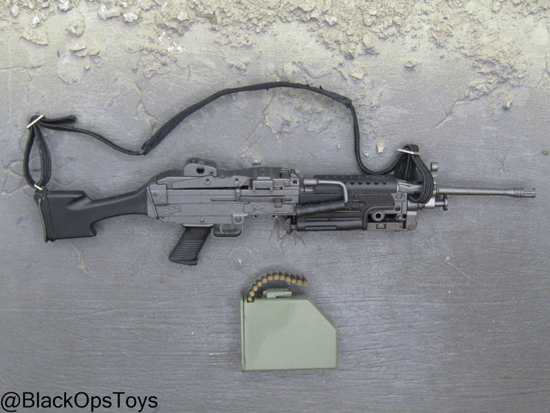 Load image into Gallery viewer, Bam 1/6 Light Machine Gun w/Ammo Can
