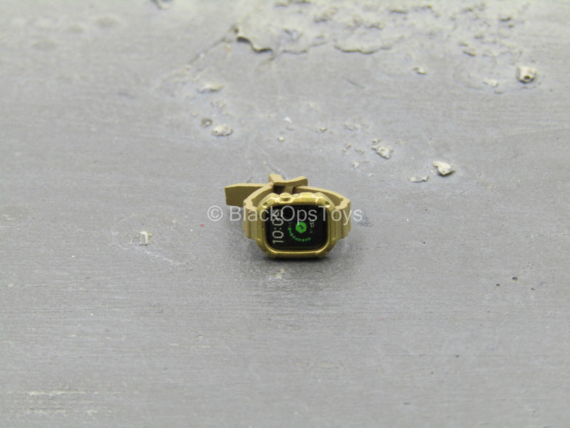 Load image into Gallery viewer, Doom&#39;s Day Kit - Gold Like Watch w/Tan Band
