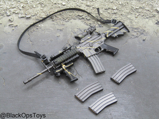 Bam 1/6 SAS M4 Rifle (Toy Soldier)