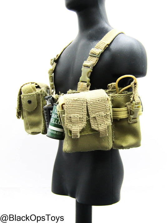 Custom Pro Built - Tan Chest Rig w/Gear Set
