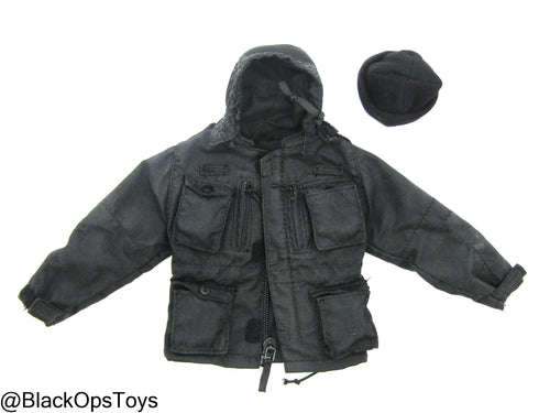 Bam 1/6 Black British SAS Jacket w/Beanie (Toy Soldier)