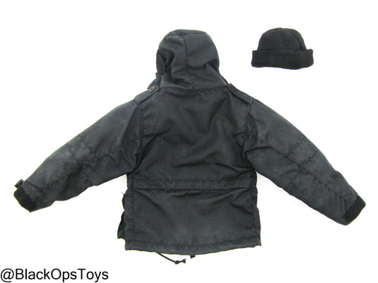 Bam 1/6 Black British SAS Jacket w/Beanie (Toy Soldier)
