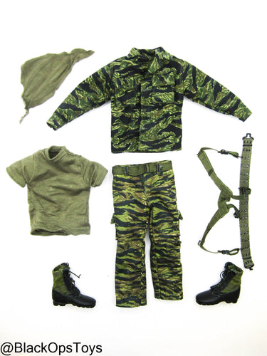Bam 1/6 Vietnam Era Tiger Stripe Uniform Set (Toy Soldier)