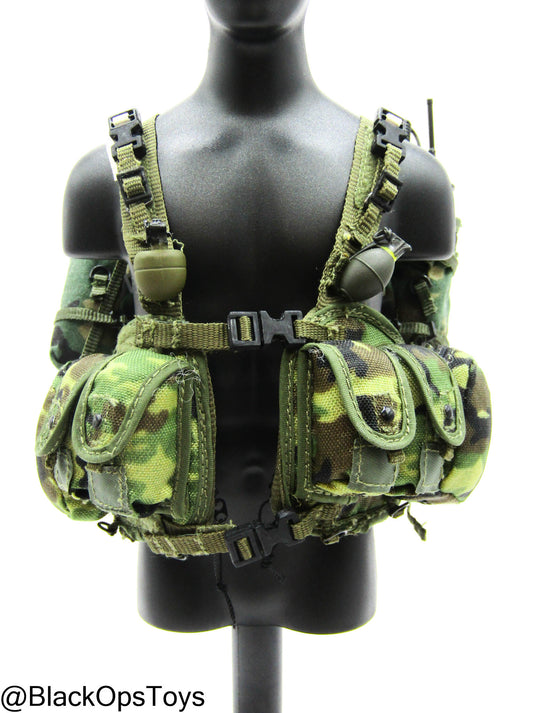 Bam 1/6 Woodland Camo Assault Pack/Chest Rig (ACE/Dragon)