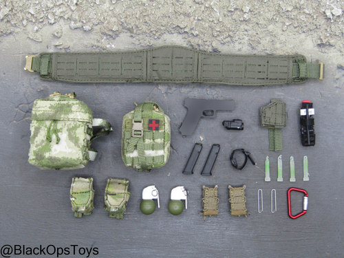 SOBR - Version R - Battle Belt w/Pistol, Gear, & Pouch Set