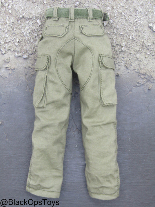 Bam 1/6 OD Green Combat Pants w/Belt