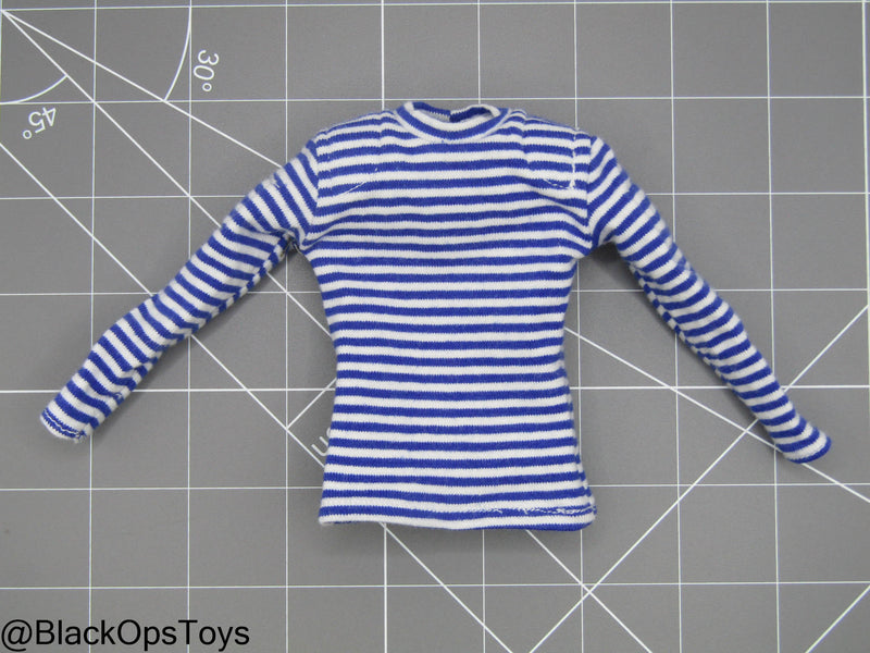 Load image into Gallery viewer, Russian Airborne In Kosovo - Blue &amp; White Striped Shirt (READ DESC)
