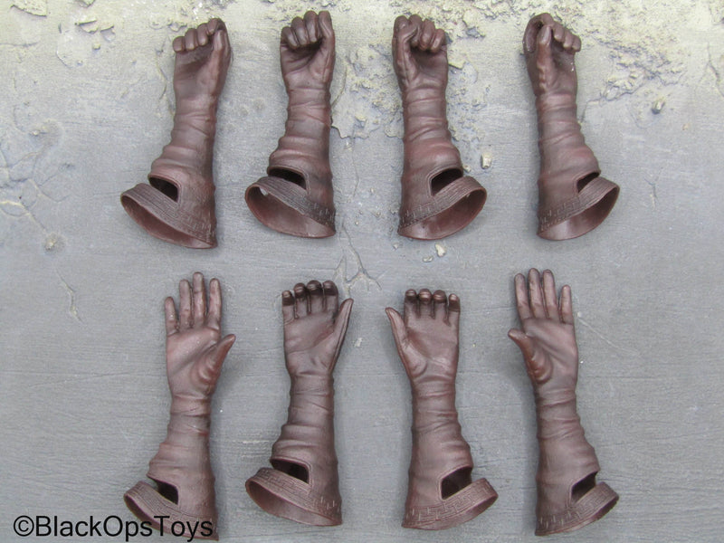 Load image into Gallery viewer, Scratch &amp; Dent (READ DESC) - Female Brown Long Gloved Hand Set
