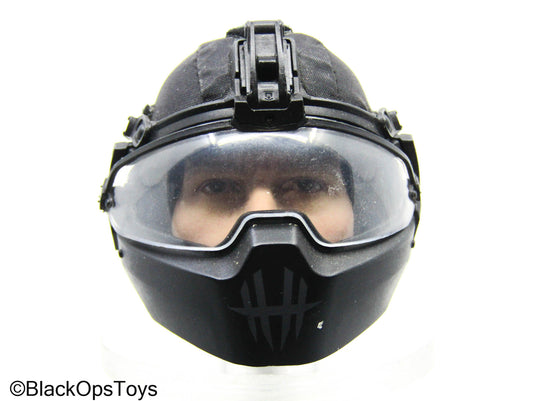 Black Ghost Serie Titans PMC Helmet w/Male Headsculpt (DAM Toys)