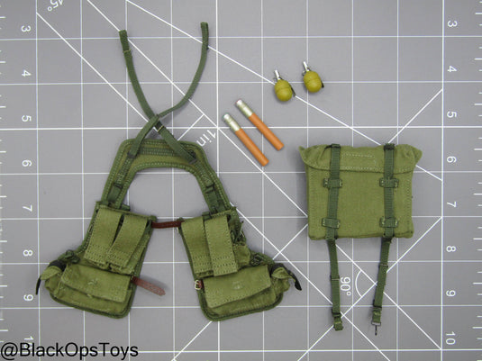 Russian Airborne In Kosovo - OD Green Chest Rig w/Gear Set