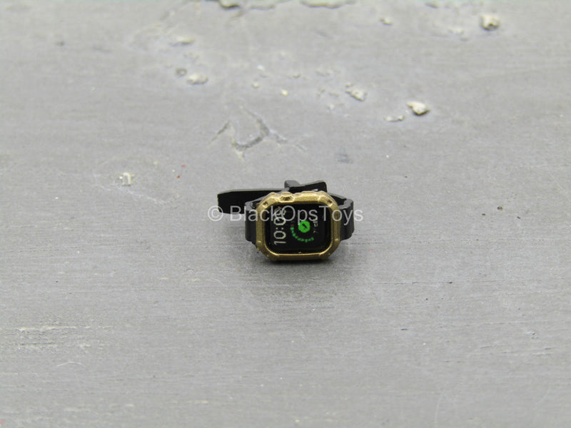Load image into Gallery viewer, Doom&#39;s Day Kit - Gold Like Watch w/Black Band
