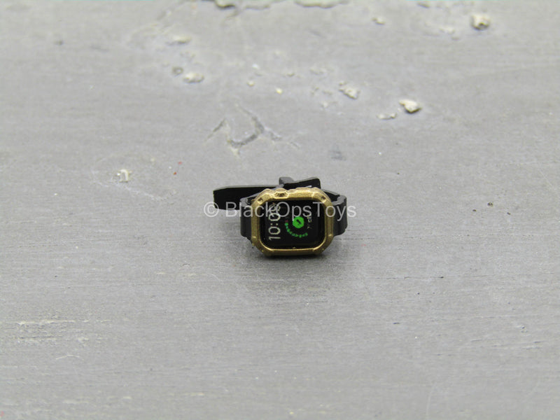 Load image into Gallery viewer, Doom's Day Kit - Gold Like Watch w/Black Band
