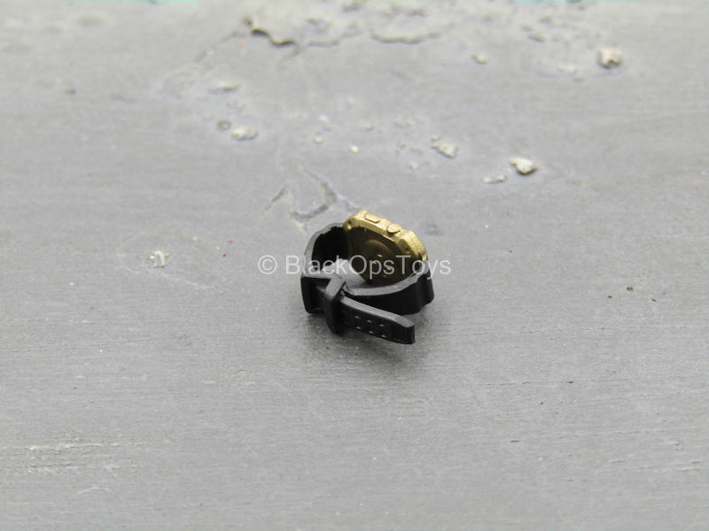 Load image into Gallery viewer, Doom's Day Kit - Gold Like Watch w/Black Band
