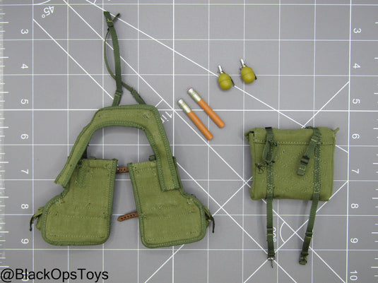 Russian Airborne In Kosovo - OD Green Chest Rig w/Gear Set