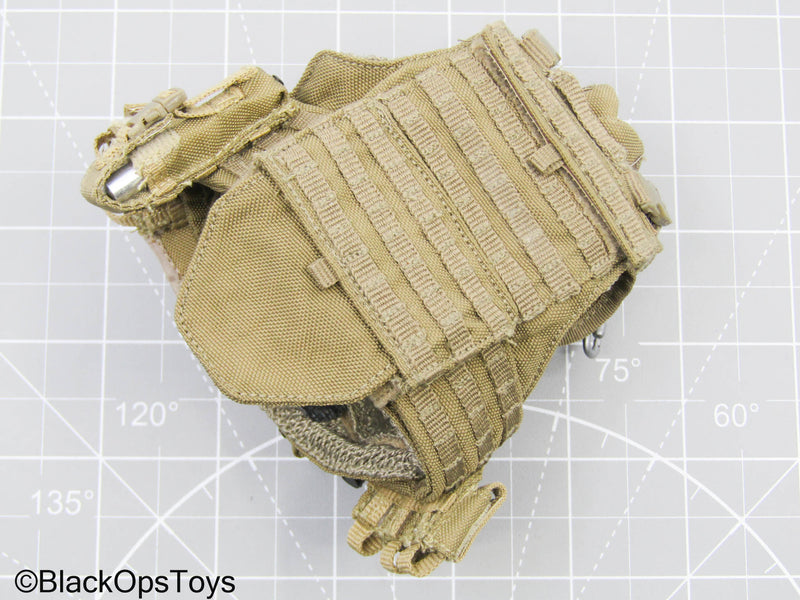 Load image into Gallery viewer, Tan Marine MOLLE Tactical Body Armor w/Accessories (Playhouse)
