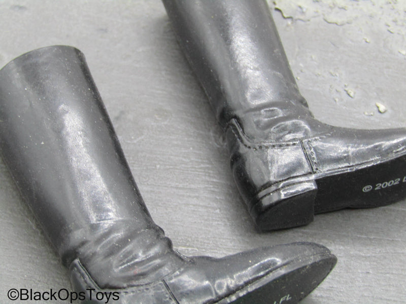 Load image into Gallery viewer, Scratch &amp; Dent (READ DESC) - WWII Black Boots (Foot Type)
