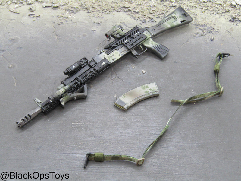 Load image into Gallery viewer, SOBR - Version S - Camo AK74 Rifle w/Folding Stock &amp; Attachment Set
