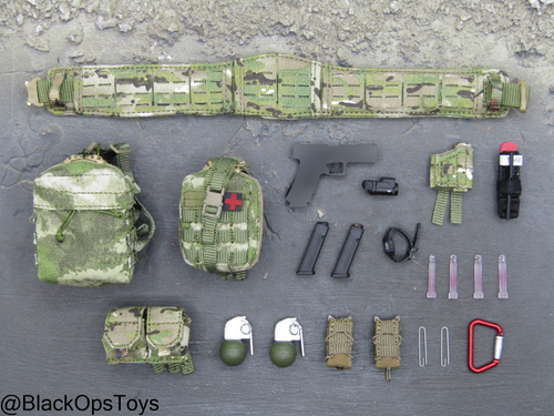 SOBR - Version S - Battle Belt w/Pistol, Gear, & Pouch Set