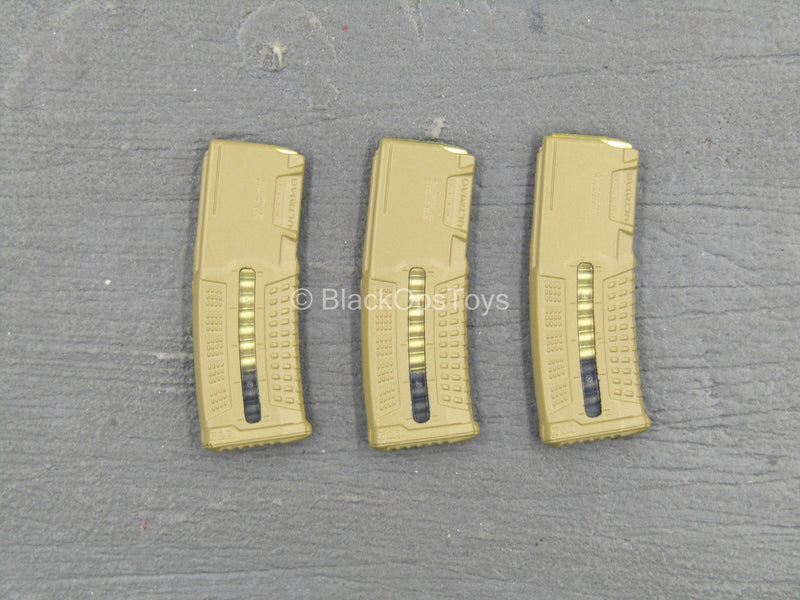Load image into Gallery viewer, Doom&#39;s Day Kit - Tan 5.56 30 Round AR Magazines (x3)
