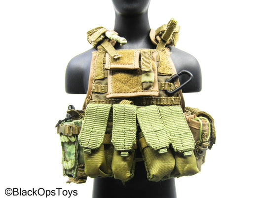 Plate Carrier Vest w/Black Pistol & Holster (DAM Toys)