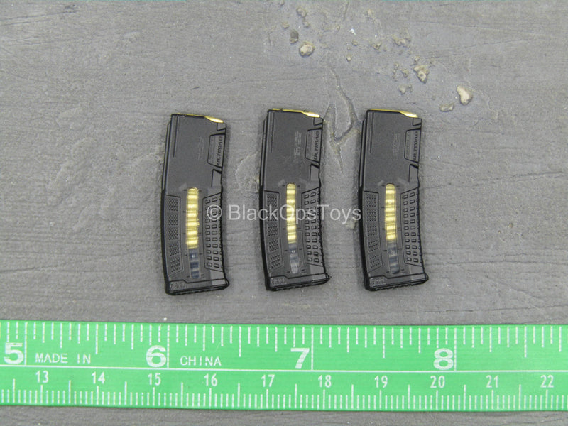 Load image into Gallery viewer, Doom's Day Kit - Black 5.56 30 Round Window Magazines (x3)
