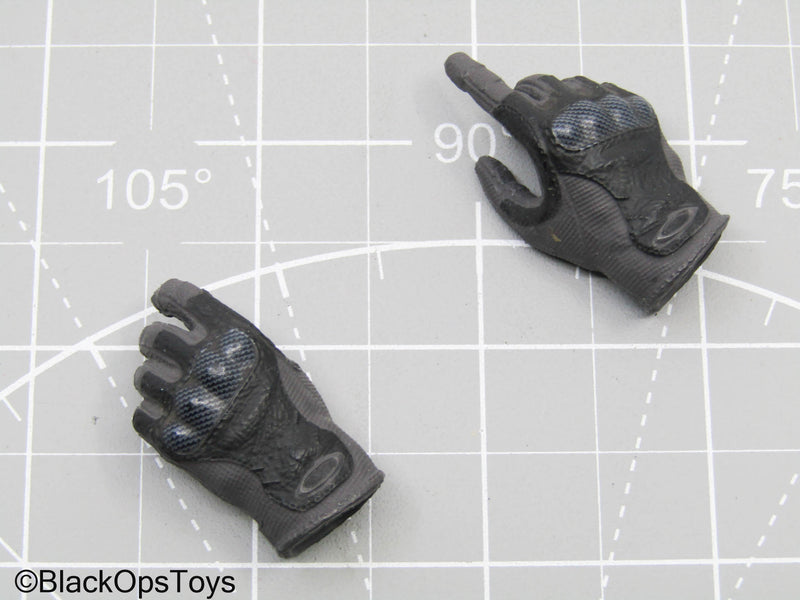 Load image into Gallery viewer, Black Gloved Hands
