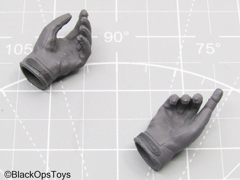 Load image into Gallery viewer, Black Gloved Hands
