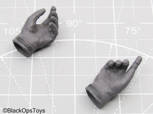 Black Gloved Hands
