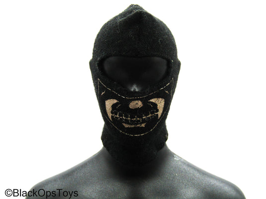 Scratch & Dent (READ DESC) - Black Balaclava w/Tan Skull Design