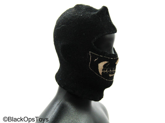 Scratch & Dent (READ DESC) - Black Balaclava w/Tan Skull Design