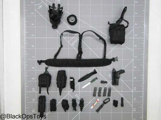 Russian SOBR Granit - Battle Harness w/Gas Mask, Pistol, & Gear Set