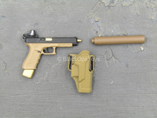 Doom's Day Kit - 9mm Pistol w/Suppressor & Holster