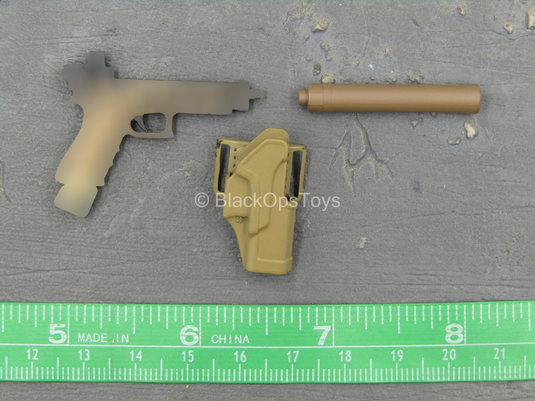 Doom's Day Kit - Pistol w/Suppressor & Holster