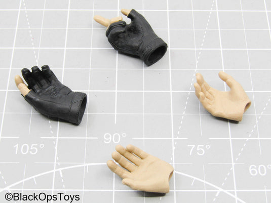 Gloved Hands & Reg. Hand Set (x4)