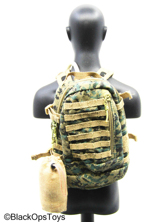 Woodland MARPAT Camo Marine MOLLE Backpack (Playhouse)
