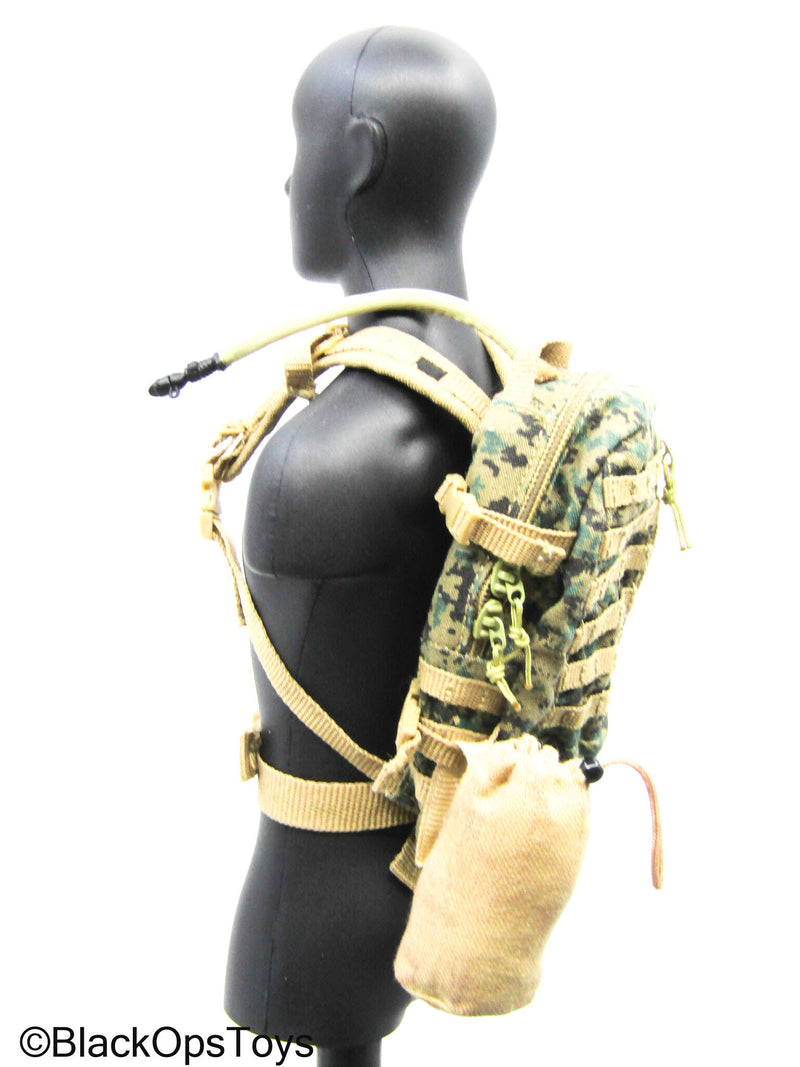 Load image into Gallery viewer, Woodland MARPAT Camo Marine MOLLE Backpack (Playhouse)
