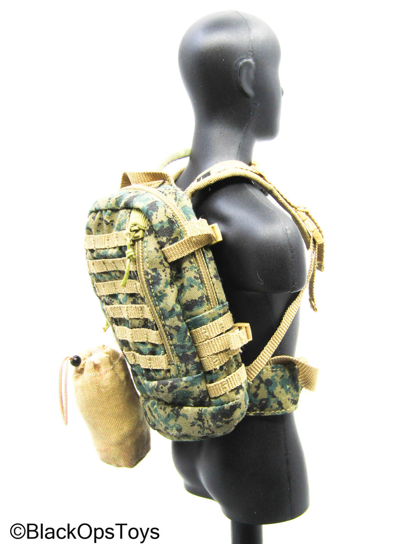 Load image into Gallery viewer, Woodland MARPAT Camo Marine MOLLE Backpack (Playhouse)
