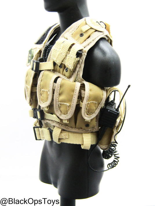 Bam 1/6 Tan Survival Vest (Toy Soldier)