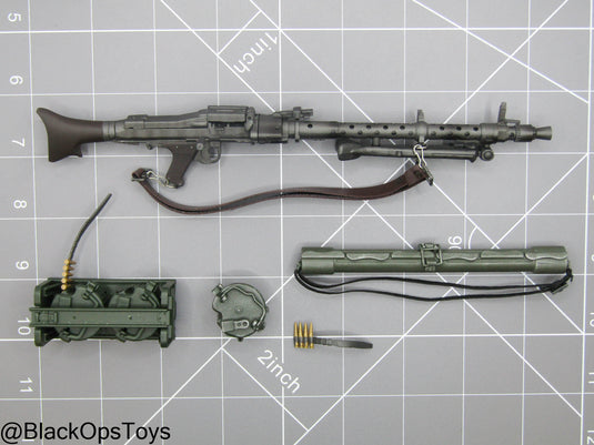 Bam 1/6 WWII MG 34 Light Machine Gun w/Attachments