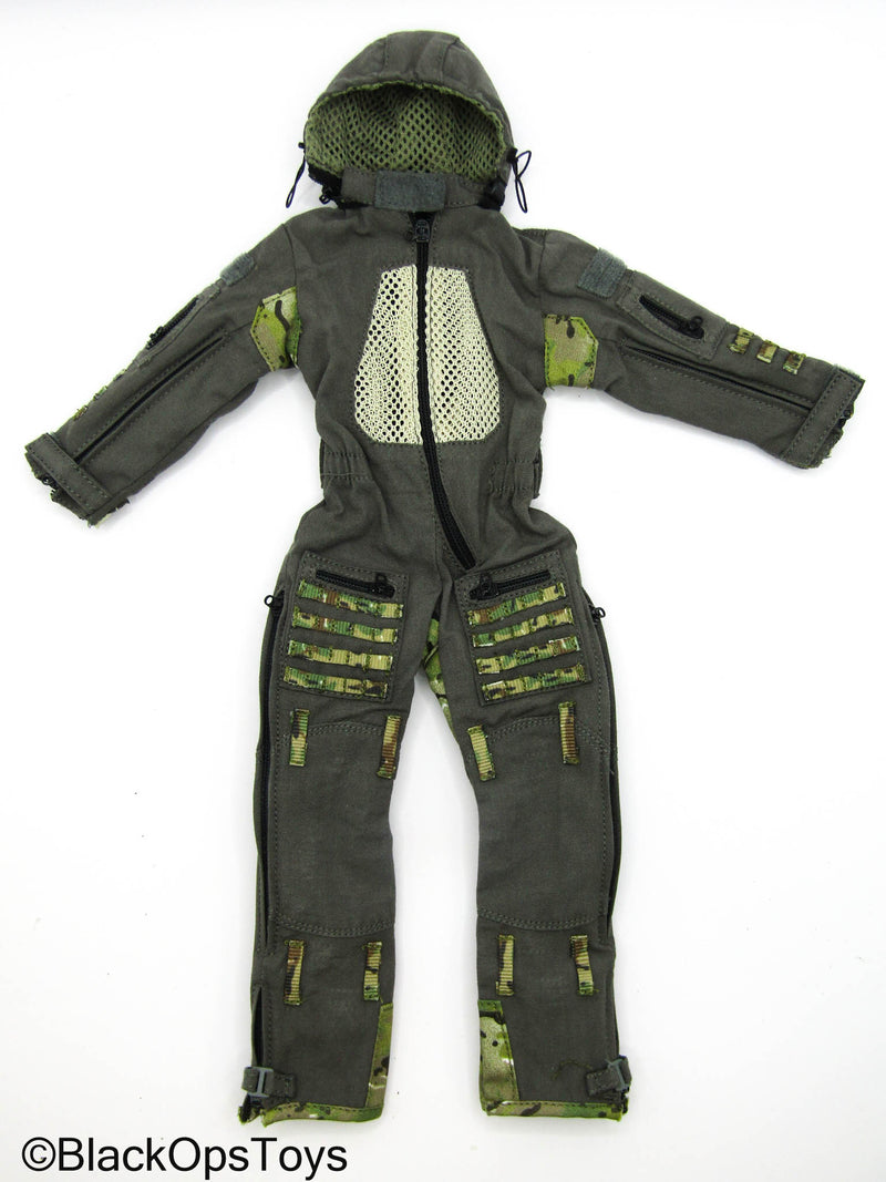 Load image into Gallery viewer, FSB Spetsnaz Alpha - Grey Hooded Body Suit w/MOLLE Sections
