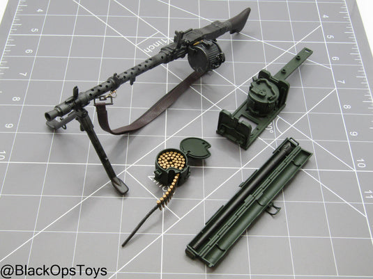 Bam 1/6 WWII MG 34 Light Machine Gun w/Attachments