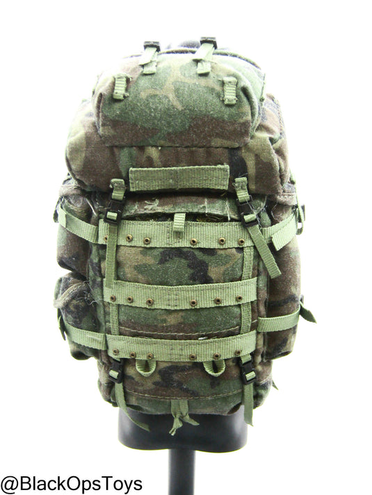 Bam 1/6 Woodland Camo Backpack (Dragon)