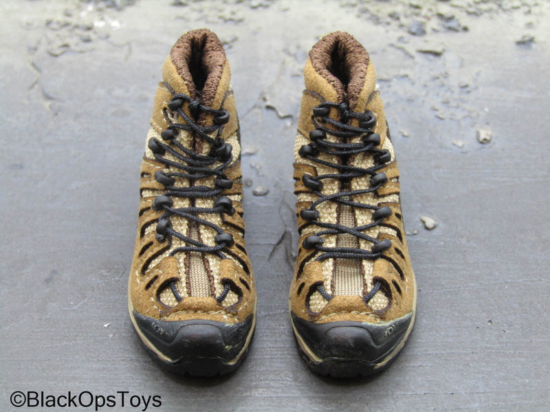 Load image into Gallery viewer, FSB Spetsnaz Alpha - Brown Combat Shoes (Peg Type)
