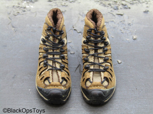 FSB Spetsnaz Alpha - Brown Combat Shoes (Peg Type)