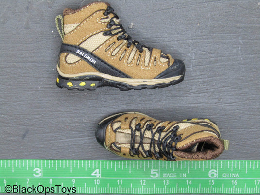 FSB Spetsnaz Alpha - Brown Combat Shoes (Peg Type)