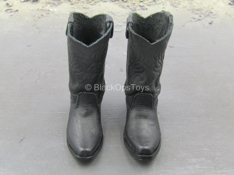 Load image into Gallery viewer, Western Gear - Black 1920&#39;s Boots (Foot Type)
