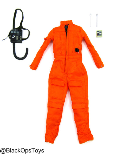 Female Jedi Knight - Orange Jumpsuit w/Life Support System