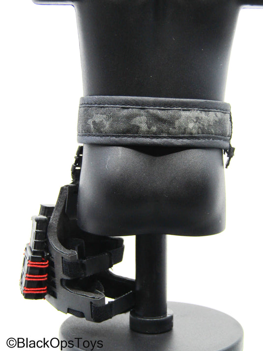Black Drop Leg Holster w/Mag Set