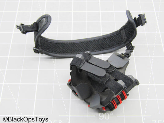 Black Drop Leg Holster w/Mag Set