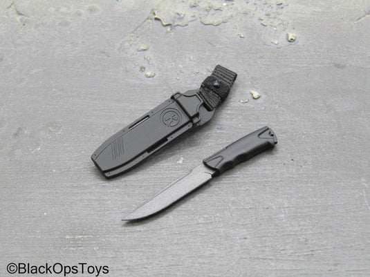 FSB Spetsnaz Alpha - Black Knife w/Sheath